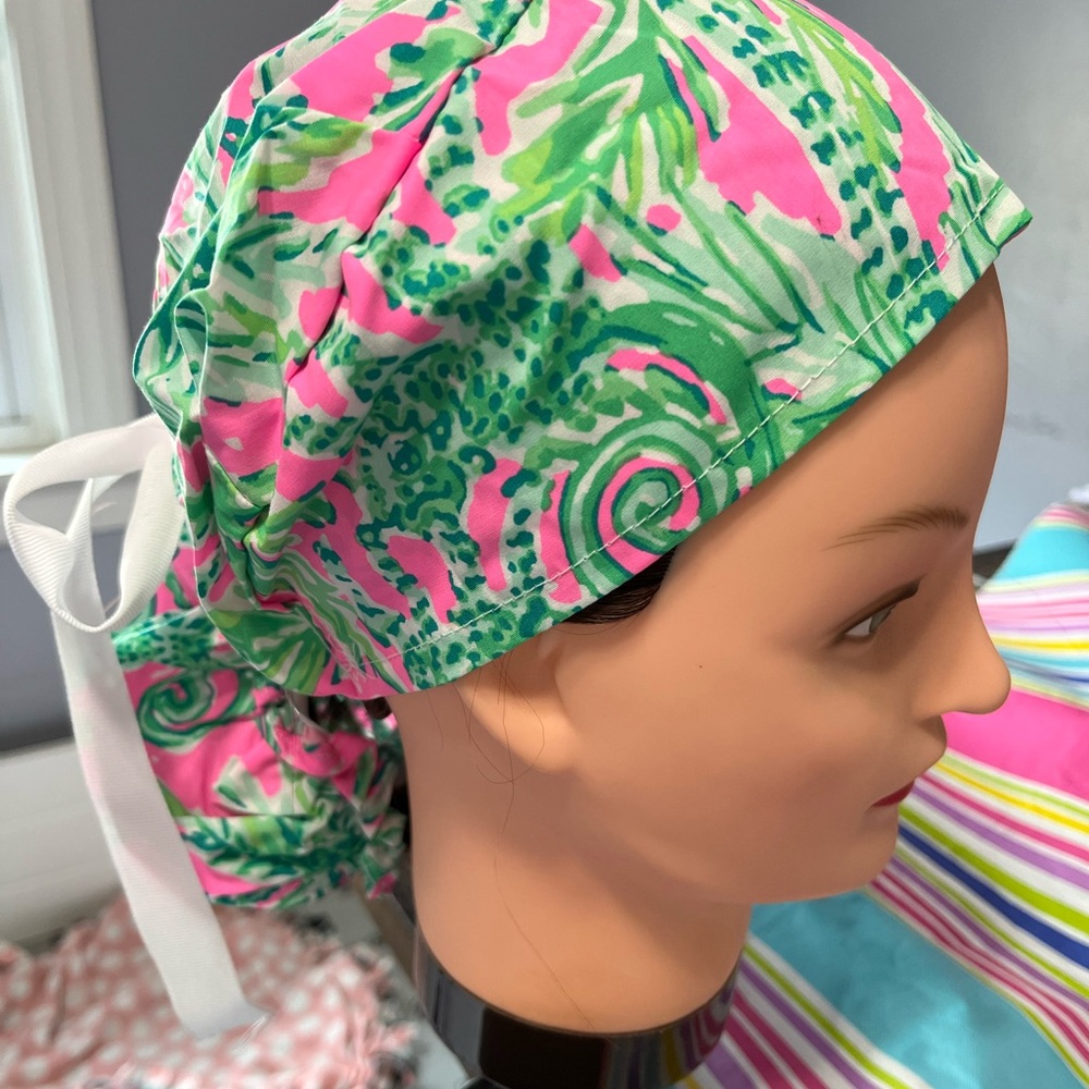 Lilly Pulitzer scrub cap!!!!